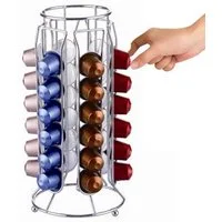 Cheffinger Kapselhalter Kaffeekapsel Ständer für 36 Kapseln kompatibel mit Nespresso