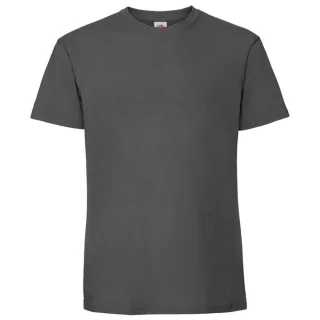 Fruit of the Loom Unisex-Erwachsene Iconic 195 T-Shirt (Hellgrau unifarben)