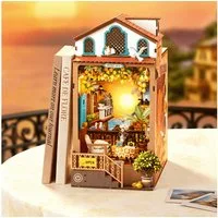 Robotime Buchstütze Sunset Isle Book Nook