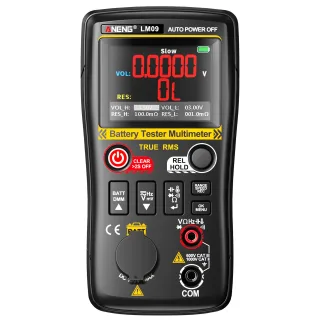2 IN 1 ANENG LM09 Battery Internal Resistance Tester Multimeter 25000 Counts True RMS Tester Battery IR measurement Data