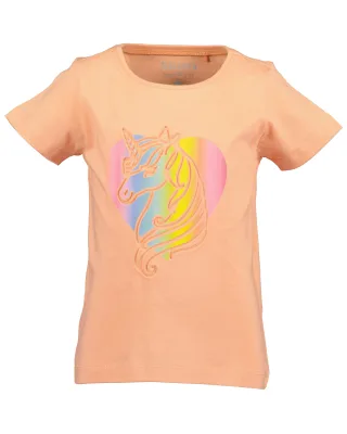 Blue Seven - kl Md T-Shirt, Rundhals orange - Gr. - 104