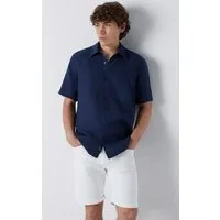 Mavi Kurzarmhemd SHORT SLEEVE SHIRT Leinenhemd mit Tasche
