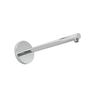 KWC Brausearm Wand L 385, Rosette rund chromeline 122519
