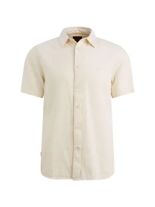 PME Legend - Skynight s/s Slub Grid bone white - Gr. - L