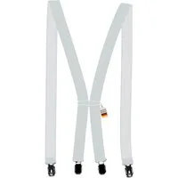 ZUKUNFTSENKEL Hosenträger Schmaler Hosenträger - Sicherer Halt Damen & Herren 2,5cm X-Form (Für Damen und Herren) 4 Starke Clips, Deutsche Herstellung, Elastisch