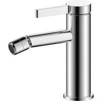 Belvit Bidetarmatur BV-BA4078 (einzel, 1-St) BELVIT Bidet Mischarmatur Chrom Einhebel Griff Aufbauarmatur mit