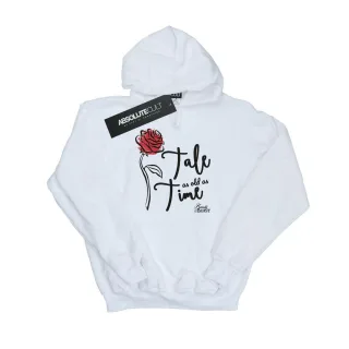 Disney - "Tale As Old As Time Rose" Kapuzenpullover für Damen (Weiß)