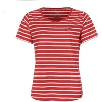 modAS T-Shirt 46902 Damen Kurzarm-Shirt im bretonischen Streifen-Design aus Baumwolle