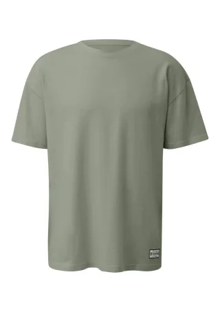 Q/S designed by - Relaxed Fit T-Shirt grün - Gr. - M