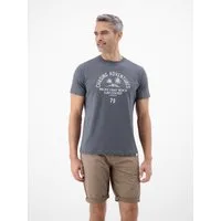 LERROS T-Shirt T-Shirt mit O-Neck aus softer Baumwolle mit Summervibe-Print