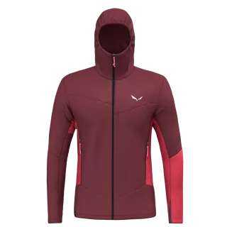 SALEWA - Sella Merino Kapuzenjacke Herren - Rot (Gr.54)