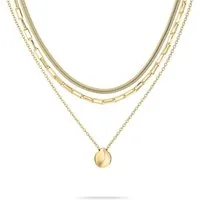 Tamaris Schmuckset Modern Layering Edelstahl