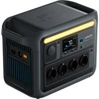 SOLIX Tragbare Powerstation C1000X, PowerHouse 1.056Wh grau/schwarz, 1.800 Watt, 2.400 Watt SurgePad, PD