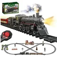 Esun Spielzeug-Zug Elektrische Zug Spielzeug, Eisenbahn Elektrisch mit Fernbedienung, (Set, Komplettset)