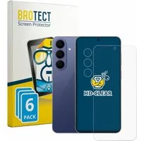 BROTECT Displayschutzfolie Schutzfolie für Samsung Galaxy S26 FE (Display+Kamera), 6 Stück, Displayschutz Schutz Folie Klar Transparent