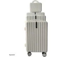 NTK-Collection Kofferset Kofferset Leandra 4-teilig, 4 Rollen, (Set, 4 Koffer), Hartschalenkoffer mit Rollen Teleskopgriff Zahlenschloss