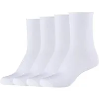 s.Oliver Socken silky touch (4-Paar) mit elastischem Bund