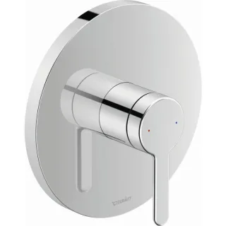 Duravit C.1 Unterputz Brausearmatur C14210010010, chrom, rund, 1 Verbraucher