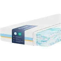 Kaltschaummatratze 7-Zonen Rollmatratze mit waschbarem Bezug, 12 / 16 / 18 / 22 cm Höhe, Napsie, Dual-Core Matratze mit wählbaren Härtegraden, H2 weich / H3 mittelfest