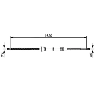 Bosch Handbremsseil
