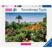 Ravensburger Puzzle Beautiful Gardens, Botanical Garden, Madeira, 1000 Puzzleteile, Made in Germany