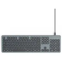 Hama Tastatur CK-400 (kabelgebunden, beleuchtet, QUERTZ) Tastatur