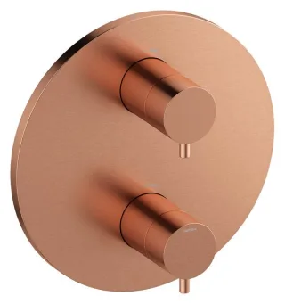 Damixa 2-Wege Unterputz Thermostat, Kupfer gebürstet PVD, 767068700 767068700