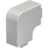 Flachwinkelhaube zur Richtungsänderung der Wand-Decken-Kanäle WDK HF40060RW, Befestigung/Montage weiß, Retail