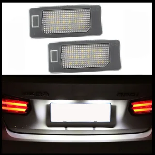LED PREMIUM Kennzeichenbeleuchtung für VW Touran 1T GP Touareg II 7P Sharan II