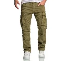 Amaci&Sons Chinohose WYATT Cargo Jogger-Chino Herren Cargo Jogger Chino Hose Jeans
