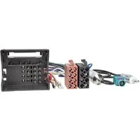 tomzz Audio Radio Adapter Kabel passt für Audi Skoda Seat VW Quadlock auf ISO + An KFZ-Adapter