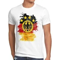 style3 T-Shirt Deutschland Wappen WM 2026 Fußball trikot fahne weltmeister europa EM