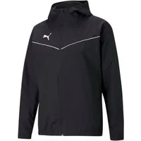 PUMA Allwetterjacke TEAMRISE ALL WEATHER JACKET mit Kapuze, mit Reißverschlusstaschen, Regular Fit