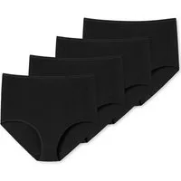 Schiesser Maxislip Organic Cotton mit flachen Nähten, softer schmaler Bund im 4er Pack