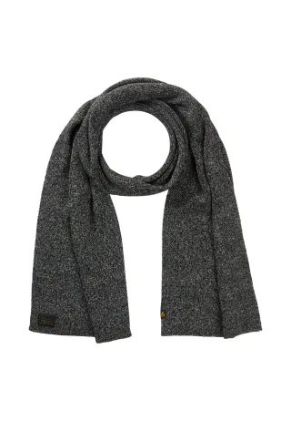camel active - Melierter Strickschal asphalt - Gr. - OS