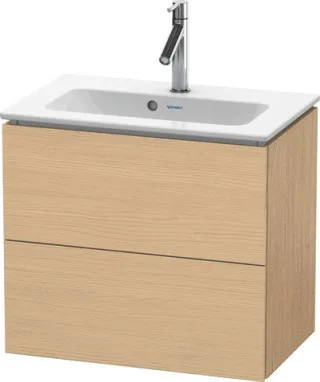 Duravit L-Cube Waschtischunterbau wandhängend Natur Eiche Matt 620x391x550 mm - LC625603030 LC625603030