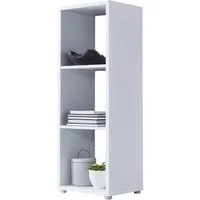 BMG Möbel Standregal NIZZA, Aktenregal, Würfel, Säulen Regal mit 3 Fächern, Made in Germany