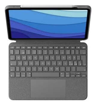 Logitech Combo Touch | 920-010147 | Tastatur und Foliohülle - mit Trackpad