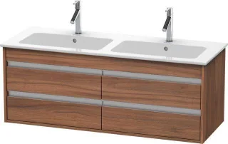 Duravit Ketho Waschtischunterbau wandhängend Nussbaum Matt 1270x475x480 mm - KT643307979 KT643307979