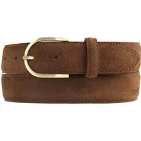 BELTINGER Ledergürtel Damen-Gürtel aus Veloursleder 3,5 cm - Velour-Ledergürtel für Damen 35 (1-St)