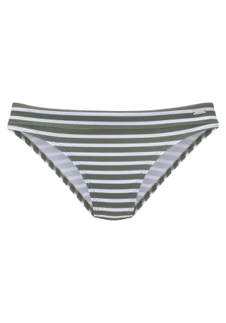 LASCANA - Venice Beach LM exkl. Sport Umschlaghose oliv stripe - Gr. - 34