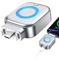 Vashoy Automatischer Lade-Trennstecker mit 140W Unterstützung Smartphone-Ladegerät (5000 mA, Physische Stromtrennung bei vollem Akku, KI-gesteuerter Schutz vor Überladung,Smartphones, Tablets und andere, Zwischenstecker für sicheres Nachtladen)