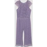 s.Oliver Jumpsuit Overall Festiver Chiffon-Overall mit Wide Leg