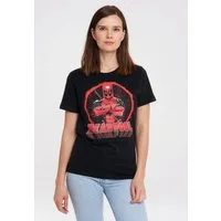 LOGOSHIRT T-Shirt Deadpool - Circle mit lizenziertem Print