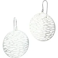 SilberDream Paar Ohrhänger SilberDream Circle Ohrringe 925 Silber (Ohrhänger), Damen Ohrhänger Circle aus 925 Sterling Silber, Farbe: silber