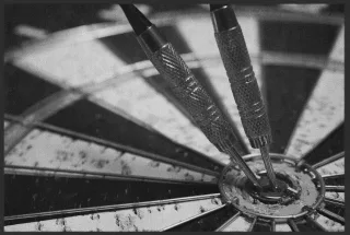 Fussmatte Darts 10333 | Größe: 60 cm x 45 cm