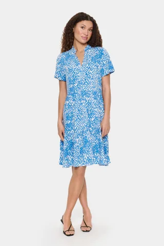 Kleid Lockere Passform Campanula Soft Zigzag multicolour