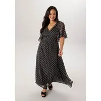 Aniston PLUS Chiffonkleid mit tollem Druck