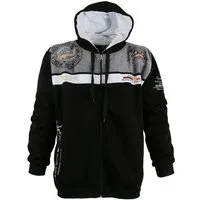 Lavecchia Sweatjacke Lavecchia Herren Sweatshirtjacke LV-2022 (Black, 8XL) Kapuzensweatjacke