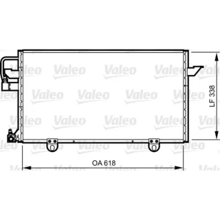 Valeo Klimakondensator Audi 80 B4